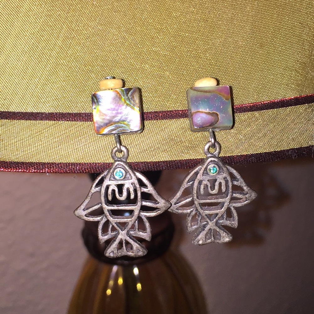 Chico’s fish earrings